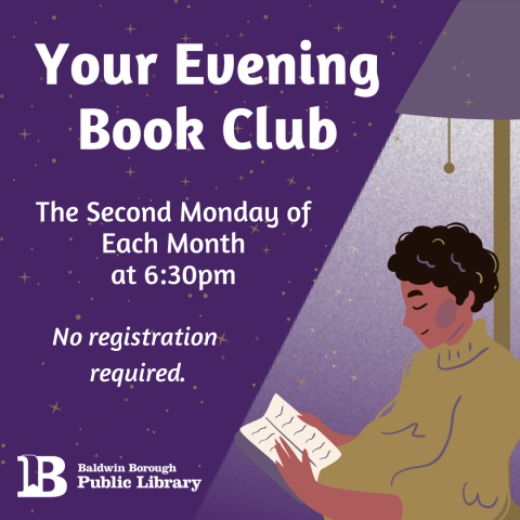 Your Evening Book Second Monday of Each Month