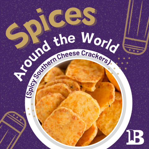 Spices Around the World September 24th Spicy Southern Cheese Crackers