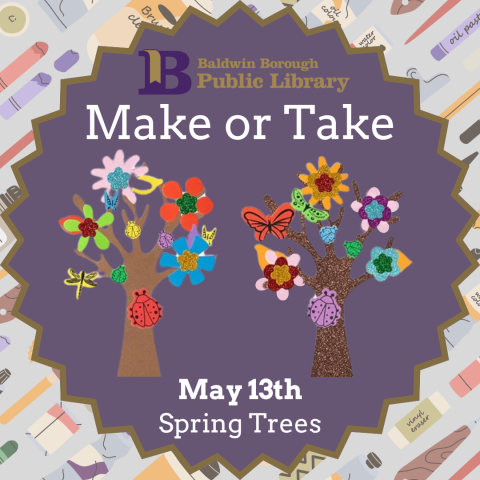 Make or Take May 13th Spring Trees