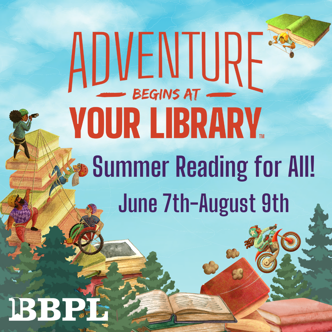 Summer Reading for All! June 7th to August 9th