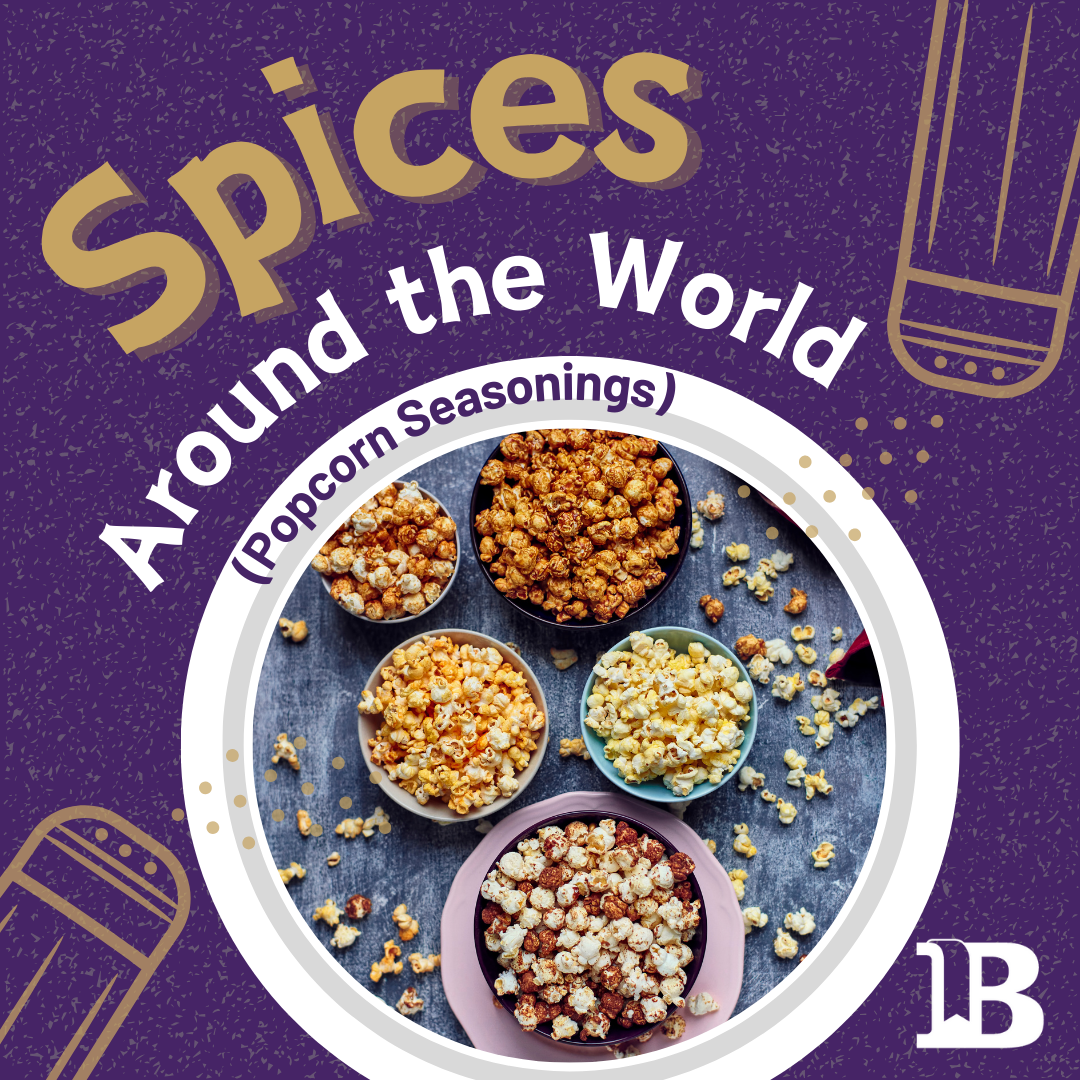 Spices Around the World January 21st Popcorn Seasonings
